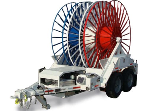 Underground Cable Tri-Strand Pulling Trailer – Al Asher & Sons
