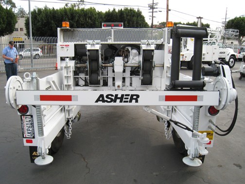 TSE Hydraulic Cable Reel Trailer – Al Asher & Sons