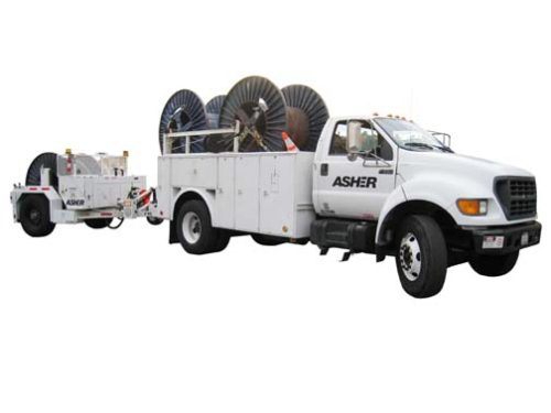 Automatic cable reel - 15M, Truck and Trailer