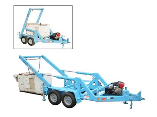 Mobile Hydraulic Equipment and Cable Material Handling Trailer