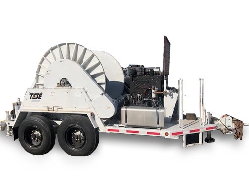 TSE DP-100 Cable Pulling Trailer
