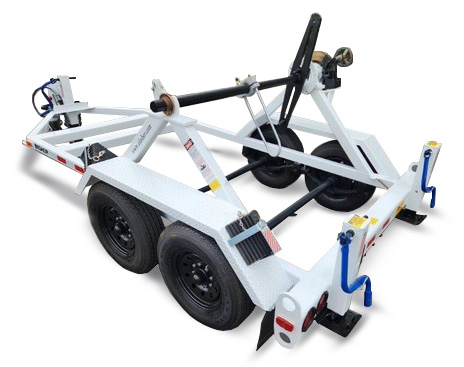 TSE Cable Reel Trailer with Tensioning Brake